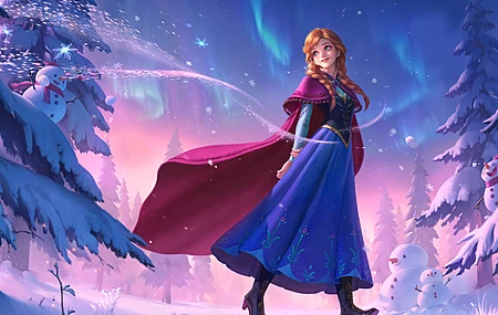 王者荣耀 西施 雪境奇遇 游戏 2K壁纸
