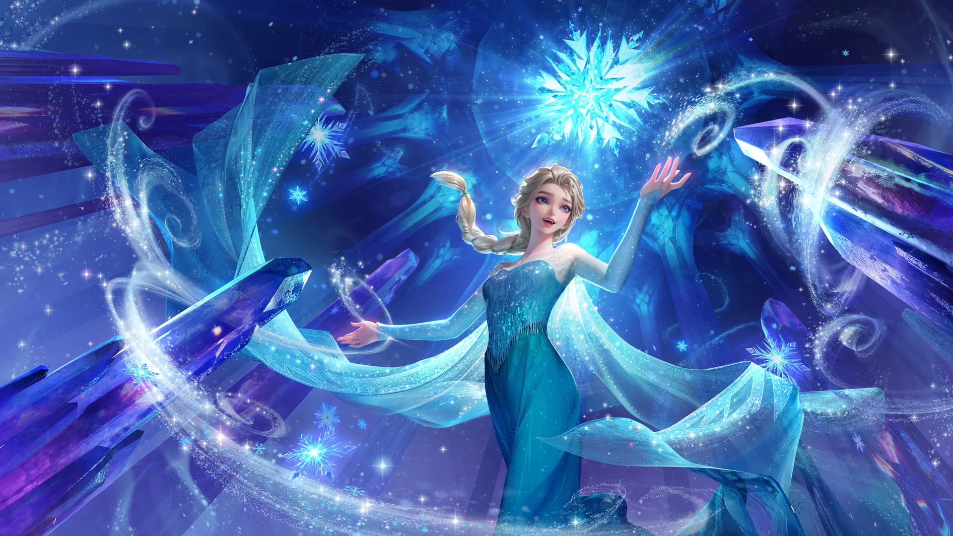 王者荣耀 甄姬 雪境奇遇 闪光 高清 2K壁纸
