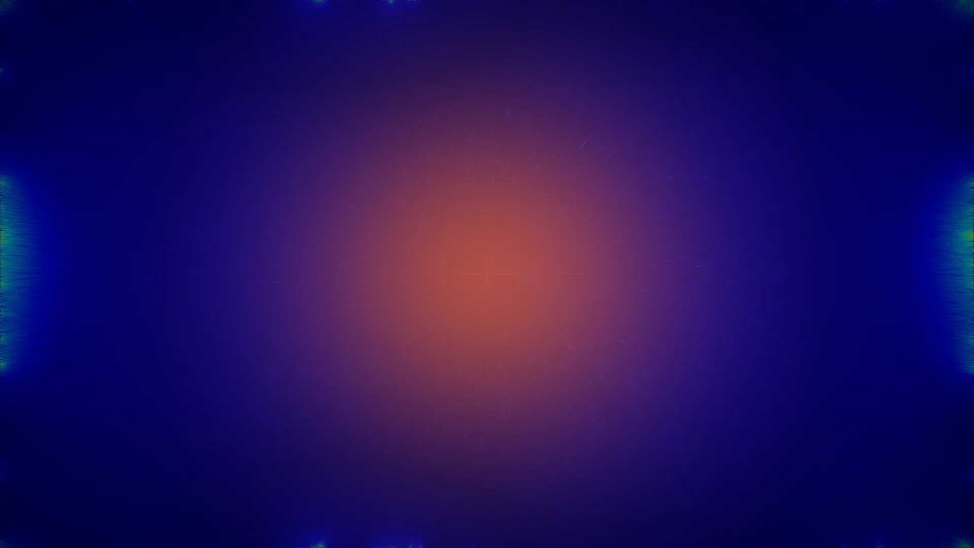 抽象 星爆光效 红色 蓝色 发光 渐变 数字艺术 程序生成 8K壁纸