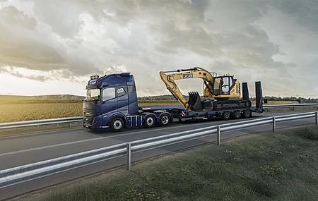 沃尔沃 FH16 Aero 卡车 卡车 PC 游戏 卡车模拟 2 JCB 工程机械 8K壁纸