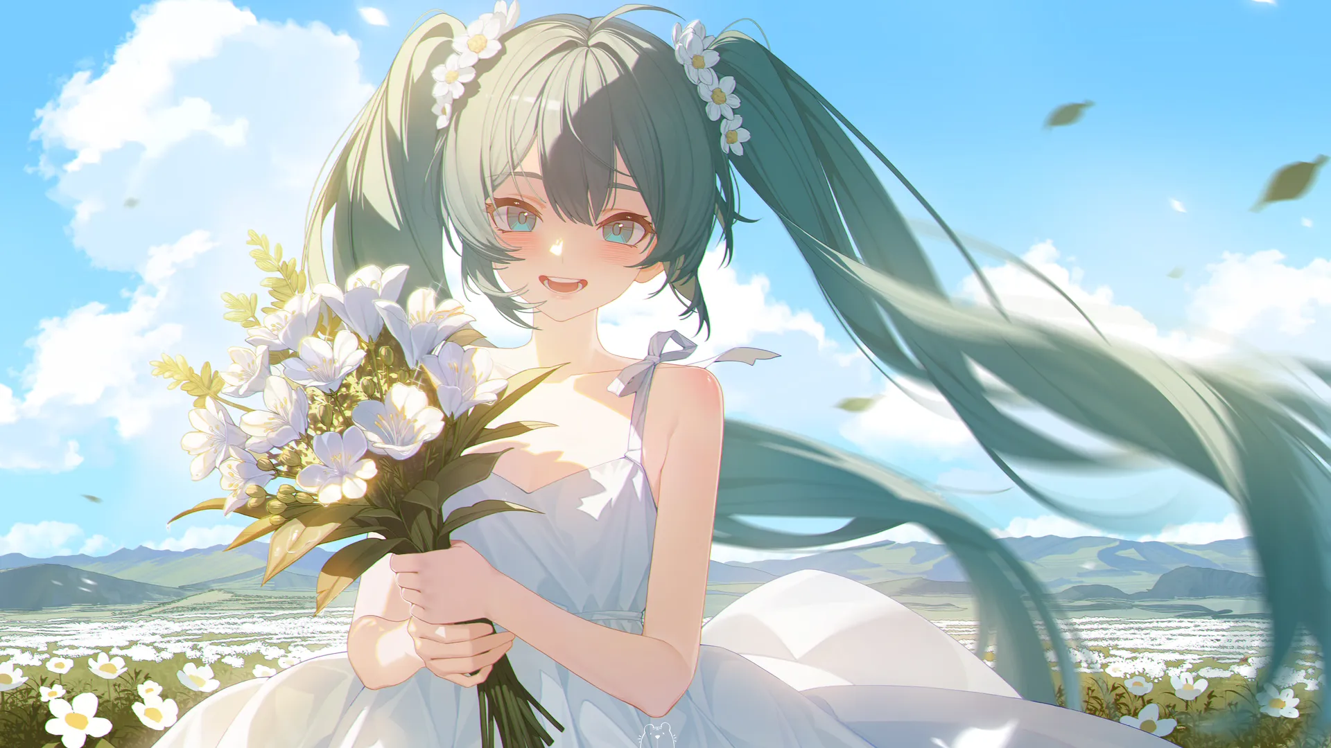 初音未来 虚拟歌手 4K壁纸