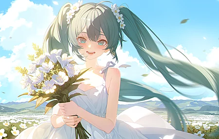 初音未来 虚拟歌手 4K壁纸