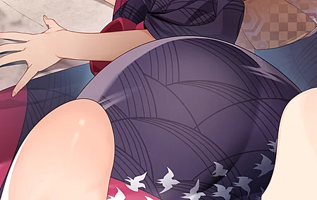 动漫少女 Fate 系列 命运 -冠位指定 蓝眼睛 脚丫 葛饰北斋 手机壁纸