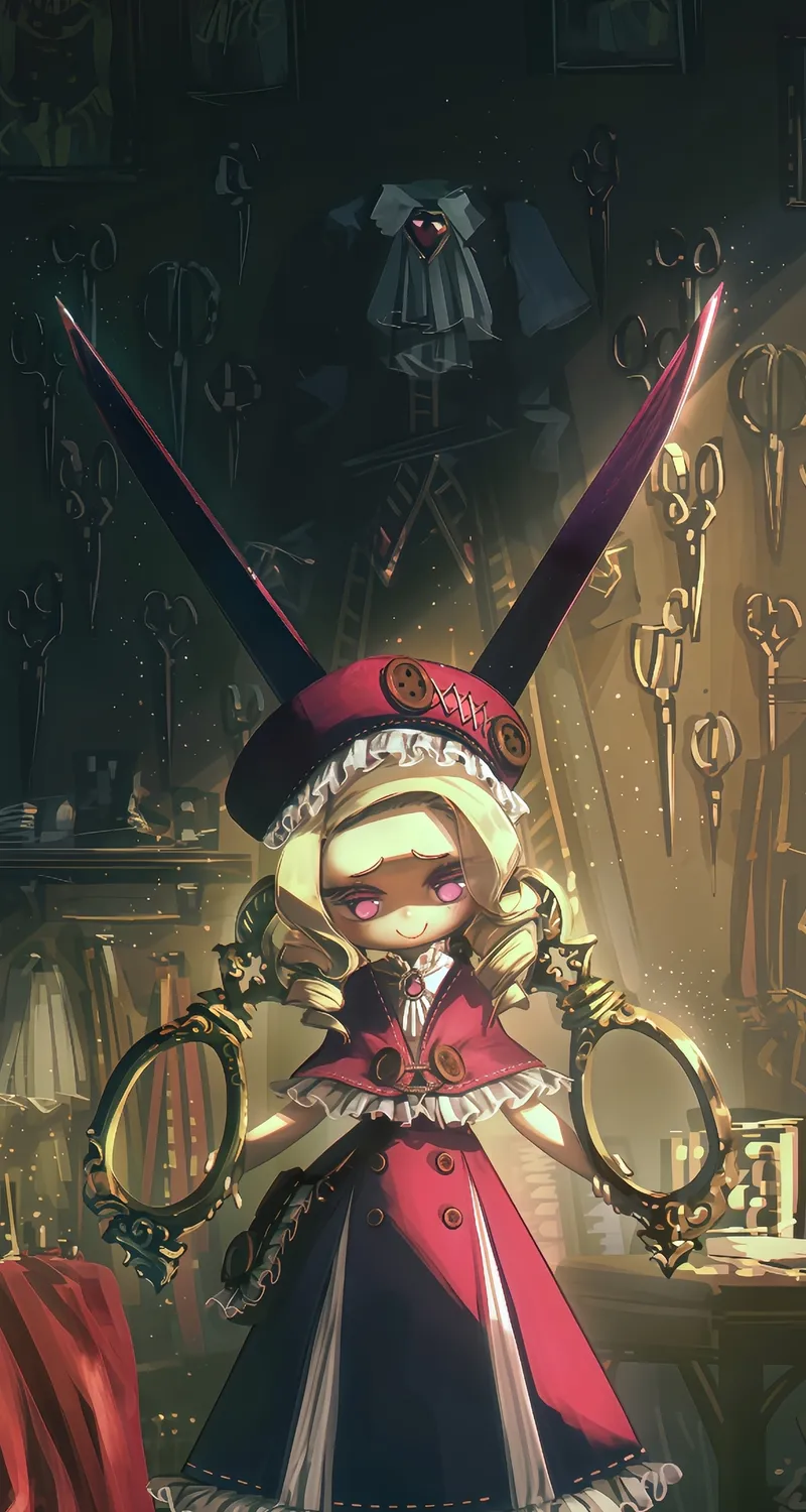 原创角色 幻想艺术 少女 金发 书籍 手机壁纸 4K壁纸