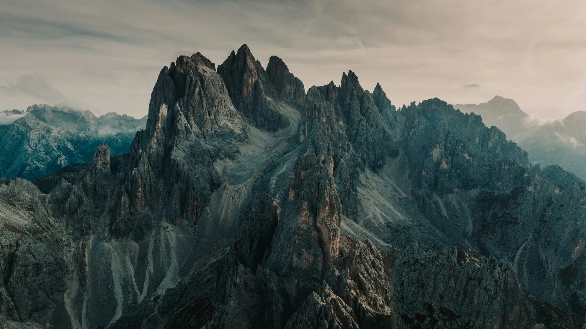 风景 岩石 自然 群山 4K壁纸